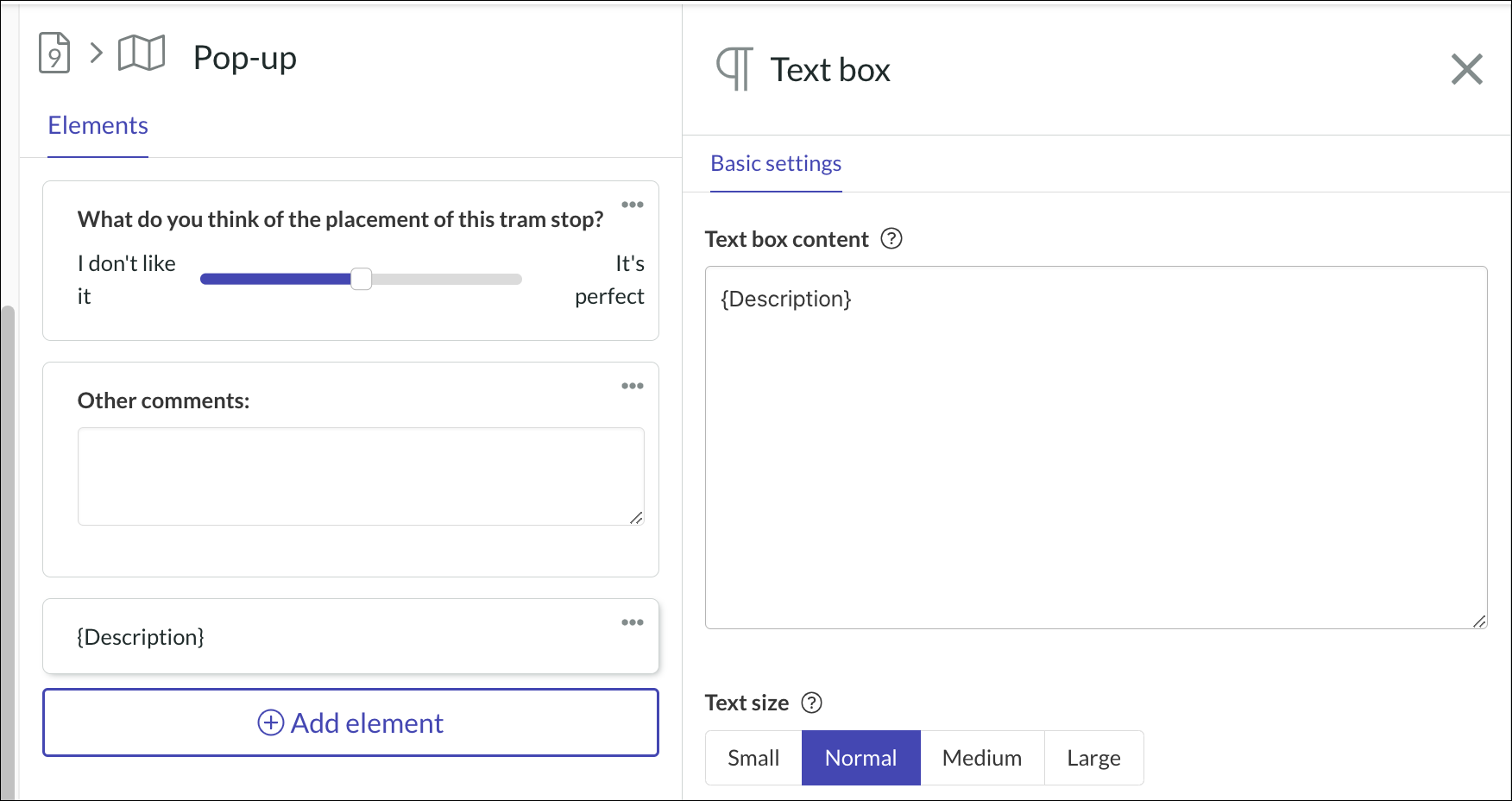 Add pop-up features to a map (Pop-up map/Click maps) – Maptionnaire Support